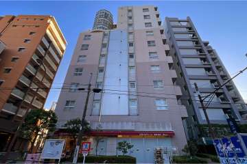 ジェイパーク恵比寿４の外観（北西側から）