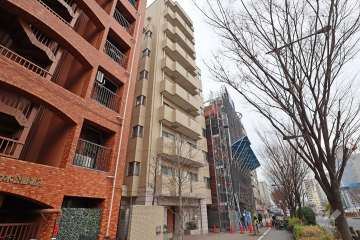 アーバンパレス代々木公園の外観（北西側から）