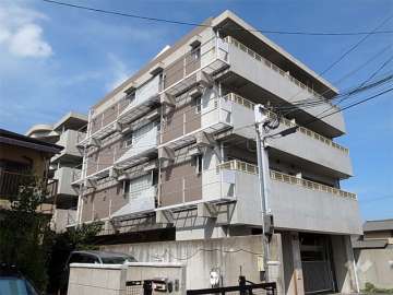 パレ武庫元町の外観（南西側から）