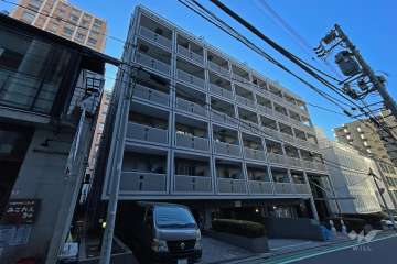 パレステュディオ代々木の外観（南東側から）