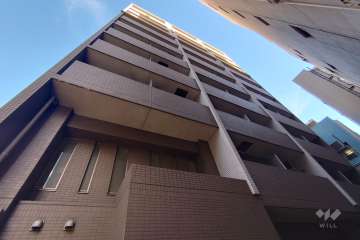 スカイコート笹塚駅前の外観（北西側から）