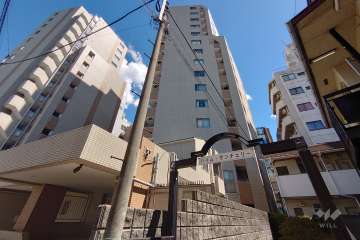 デュオステージ笹塚西館の外観（北西側から）