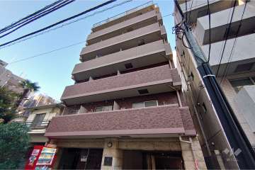 メインステージ広尾の外観（南東側から）