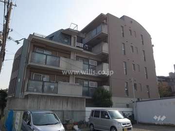 パレ武庫之荘西の外観（北西側から）