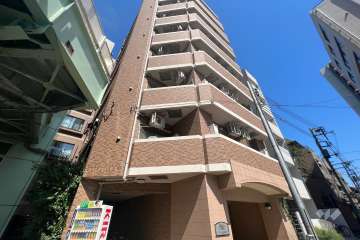 プレール渋谷松濤の外観（西側から）