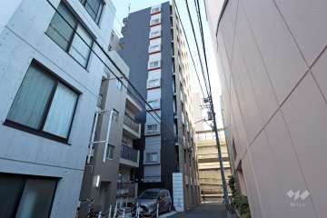 マンションの外観（北西側から）