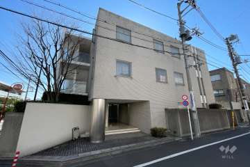 ルカルム広尾の外観（北西側から）