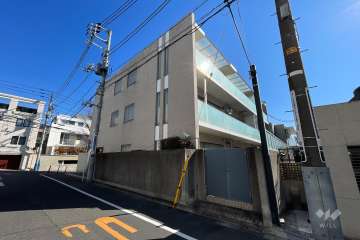 ルカルム広尾の外観（南西側から）