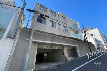 ルカルム広尾の外観（北東側から）