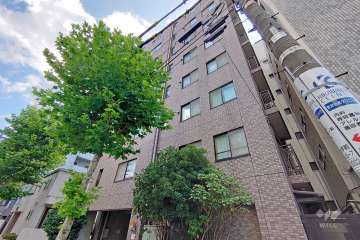 ザパームス代々木三丁目の外観（北東側から）