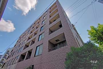 ザパームス代々木三丁目の外観（北西側から）