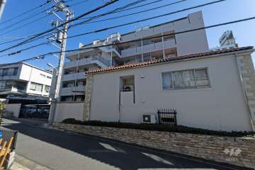 マンションの外観（北西側から）