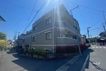 レクシオシティ代々木参宮橋の外観（北西側から）