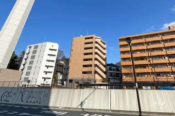 メインステージ代々木公園の遠景