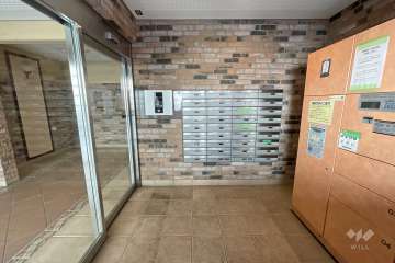 共用ポストと宅配ボックス