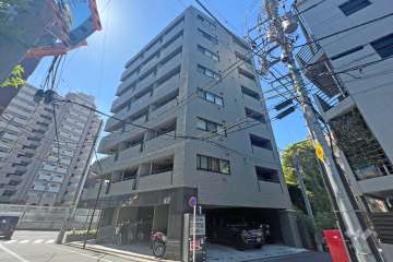 クレアシオン渋谷神山町の外観（南東側から）