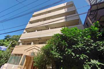 パークウェル渋谷本町の外観（南西側から）