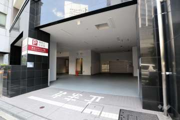 駐車場の出入り口