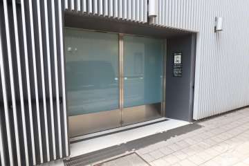 駐輪場の出入り口