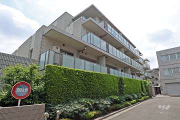 「パークハウス代官山テラス」の外観（北西側から）