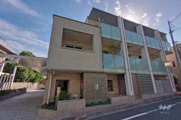 エクティ神山町の外観（北西側から）