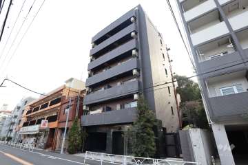 ジェイパレス代々木八幡の外観（北側から）