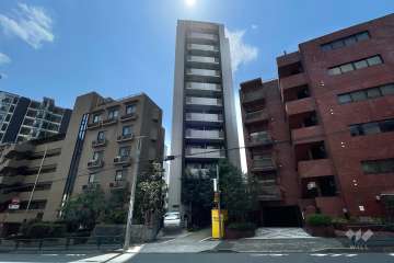 コンシェリア恵比寿の外観（北側から）
