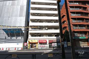 シルバープラザ恵比寿の外観（南側から）