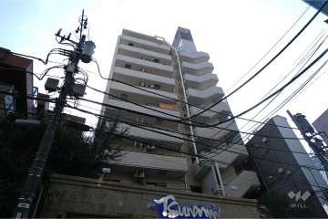 シルバープラザ恵比寿の外観（北東側から）