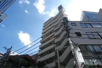 シルバープラザ恵比寿の外観（北西側から）