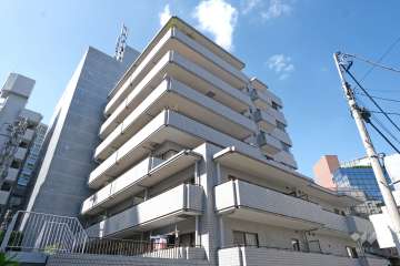 パークノヴァ恵比寿の外観（南東側から）