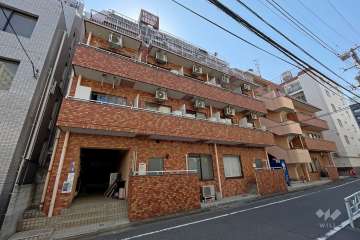 ペガサスマンション恵比寿の外観(北東側から）