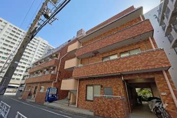 ペガサスマンション恵比寿の外観(北西側から）