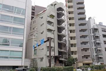 代々木松久ハイツの外観（北東側から）