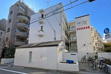 「ハイシティ代々木公園」の外観（北東側から）