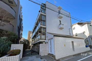 「ハイシティ代々木公園」の外観（北西側から）