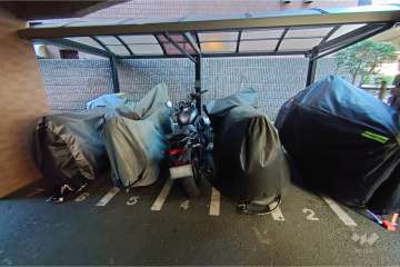 バイク置場