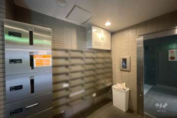 共用ポストと宅配ボックス