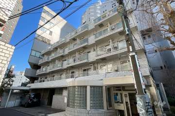 シティコート桜丘の外観（南西側から）