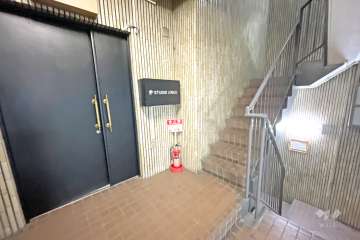 施設内のスタジオ