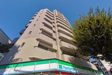 パークテラス恵比寿の外観（南側から）