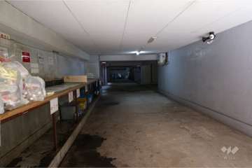 駐車場へのアプローチ