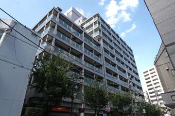 恵比寿アーバンハウスの外観（南東側から）