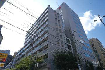 恵比寿アーバンハウスの外観（北東側から）