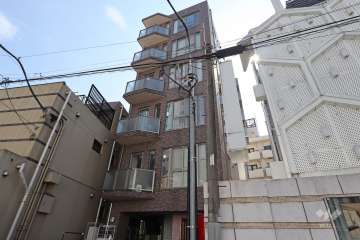 レガリアヒルズ渋谷道玄坂の外観(北東側から)