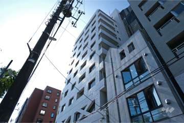 ミツワマンションの外観（北東側から）