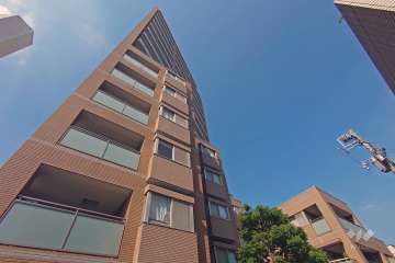 渋谷神山町レジデンスの外観（南側から）