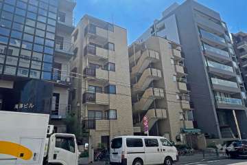 ドルミ恵比寿の外観(北東側から)