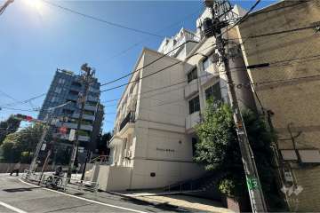 マンション南恵比寿の外観（北東側から）