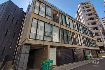 グラントレゾール広尾の外観（北東側から）